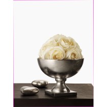 Cream Eternity Rose Ball - Decorative Artificial Flowers | Serene Spaces Living
