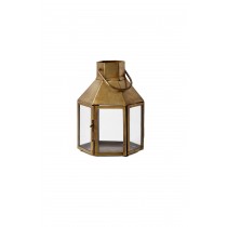 Hexagon Brass Lantern