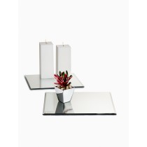 Small Square Mini Aluminum Vase - Decorative Vases | Serene Spaces Living