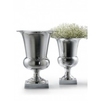 Polished Silver Urn