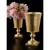 Gold Pedestal Urns