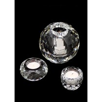 Faceted Crystal Tea Light Holders - Decorative Candle Holders | Serene Spaces Living