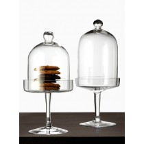 Glass Cloche & Pedestal Bowls