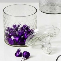 Diamond Cut Apothecary Jar