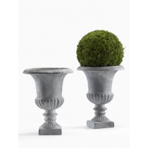 Zinc Fiberglass Urn - Decorative Urns | Serene Spaces Living
