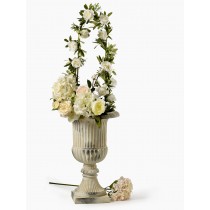 Oversized Yellow Washed Urn - Decorative Urns | Serene Spaces Living