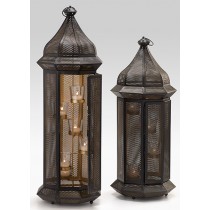 Mesh Lantern Votive Holders - Decorative Votives | Serene Spaces Living