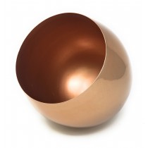 Serene Spaces Living Copper Tea Light Holder – Decorative Wedding Accent, Measure 5” Diameter, 5” Tall