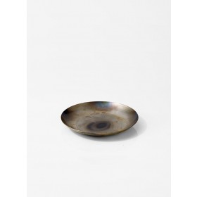 Serene Spaces Living Iridescent Iron Dish, Multipurpose Decorative Tray, Available in 3 Sizes