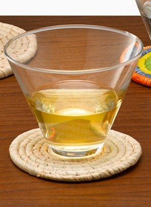 Natural Small Natural Raffia Coaster, Set Of 6