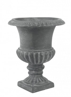 Grey Fiberglass Urn