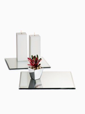 Small Square Mini Aluminum Vase - Decorative Vases | Serene Spaces Living