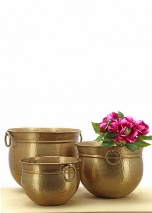 Antique Brass Bowls - Decorative Brass Accessories | Serene Spaces Living