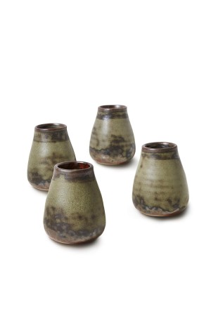 Serene Spaces Living Stoneware Collection- Vases and Bowls- Ideal for Wedding, Party or Events