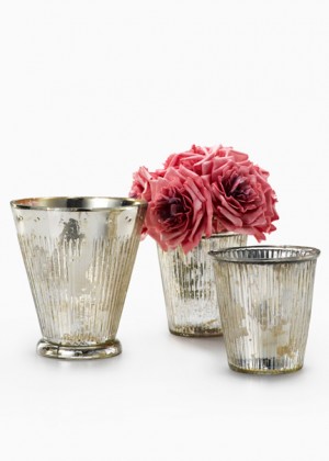 Ribbed Antique Cylinders - Decorative Cylinder Vases | Serene Spaces Living