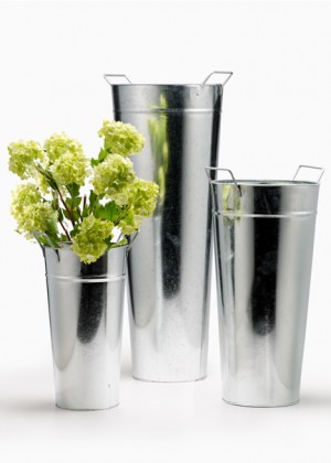 Zinc French Vases - Decorative Vases | Serene Spaces Living