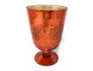 Antique Copper Pedestal Vase and Bowl