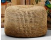 Raffia & Sisal Sitting Poufs