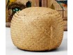 Raffia & Sisal Sitting Poufs