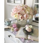 Vintage Rose Table Centerpiece