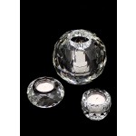 Faceted Crystal Tea Light Holders