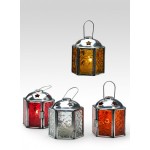 Glass Mini Lantern, Set of 4